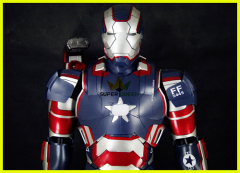 Superhero Cosplay Iron Patriot Costume Armor for Adults