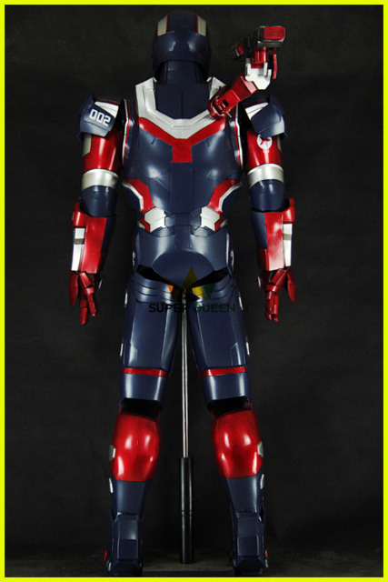 Superhero Cosplay Iron Patriot Costume Armor for Adults