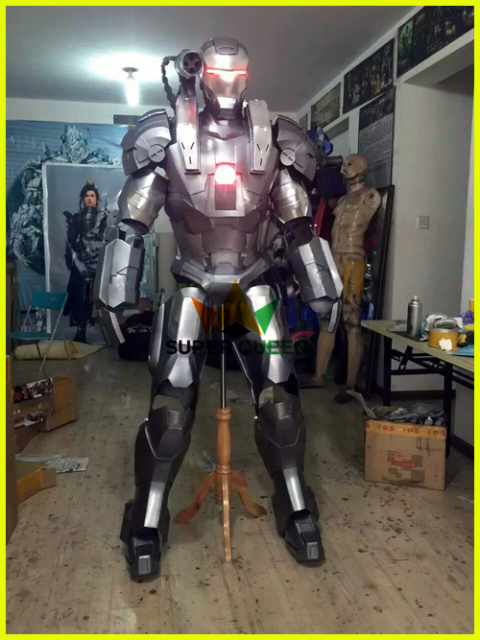 Popular Halloween Cosplay Iron Man War Machine Costume for Adults