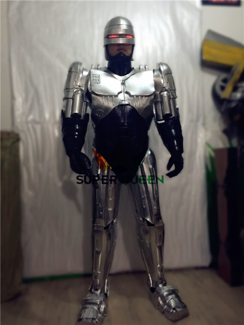 Halloween Cosplay Robocop Costume Robot Suit Robocop Armor Costume