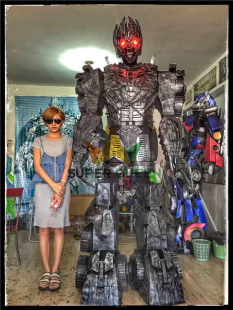 Wearable Transformers The Last Knight Megatron Costume Adults Transformer Cosplay Costume for Entertainment