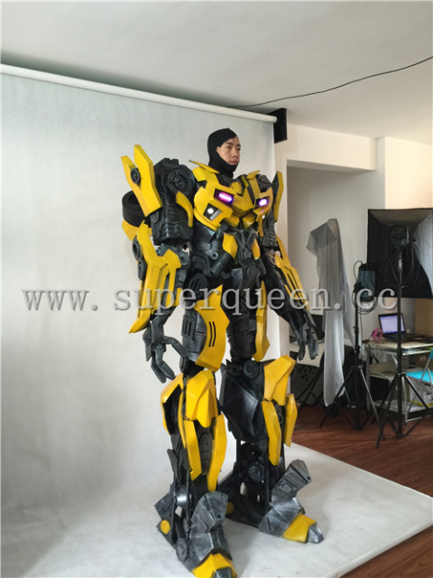 2023 Party Costume Cosplay Transformers Bumblebee Costume for Adults