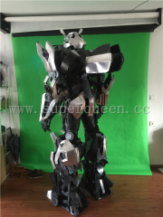 Entertainment Costume Robot Transformers Bumblebee Costume for Adults