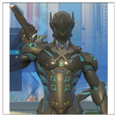 Professional Cosplay Overwatch Costume Genji Halloween Costume