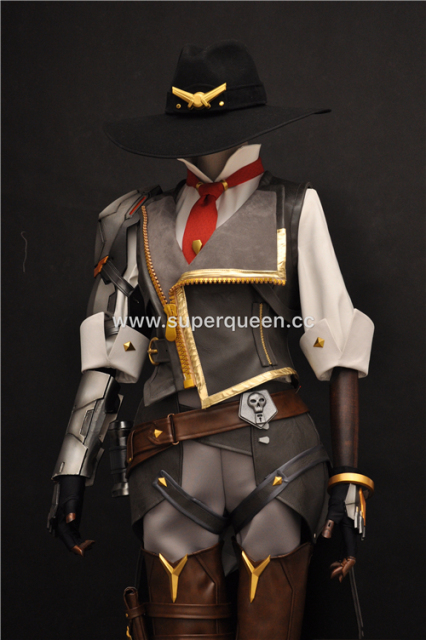 Overwatch Cosplay Costume Ashe Cosplay Overwatch Costume for Sale