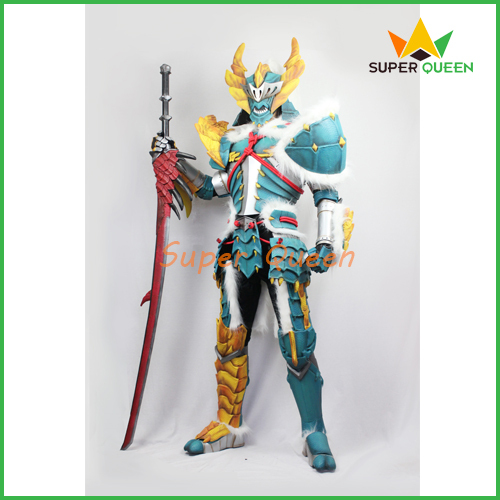 Top Quality Monster Hunter World Cosplay Zinogre Costume Customized Size