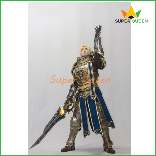 Warcraft Cosplay Anduin Costume Customized Size Cosplay for Sale