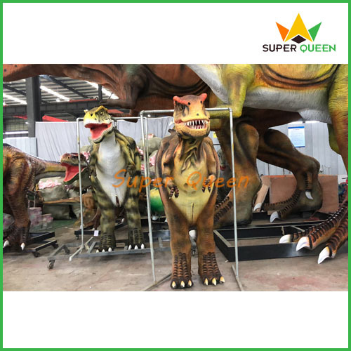Realistic Walk Dinosaur Costume for Entertainment Real DInosaur Suit for Sale