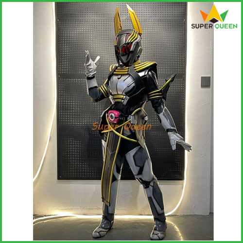 Tokusatsu Kamen Rider 01 Fighting Jackal Raider Cosplay Costume