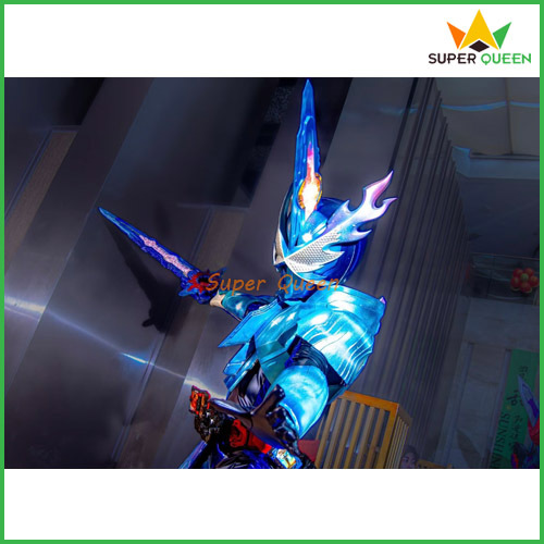 Cosplay Kamen Rider Xross Saber Costume 仮面ライダー （ かめんらいだー ） 剣斬 （ けんざん