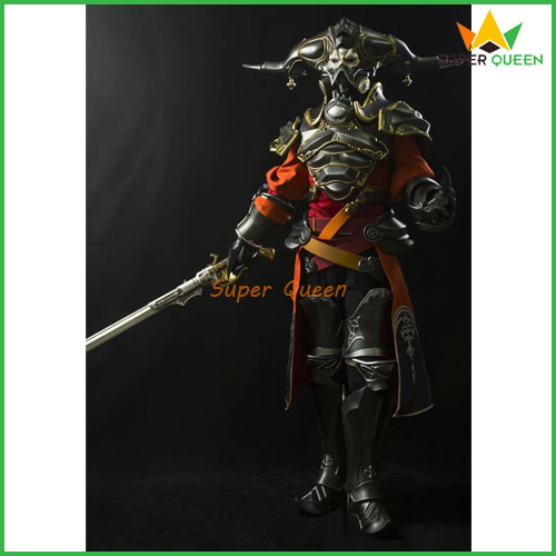 Highly Detailed Cosplay Final Fantasy 14 Gaius Baelsar Costume
