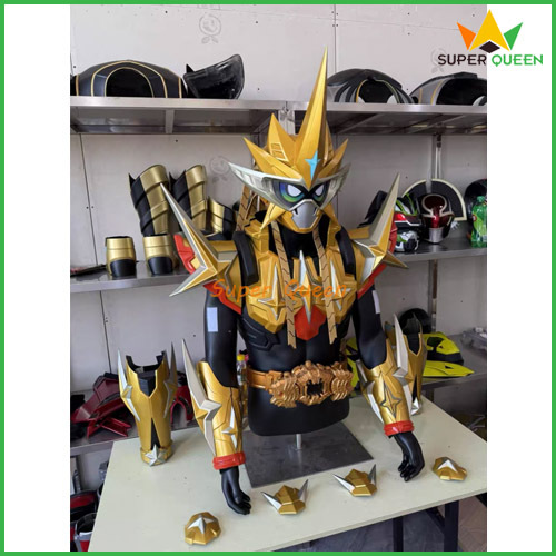 Cosplay Kamen Rider Ex-aid Muteki Gamer Armor Costume 仮面ライダーエグゼイド