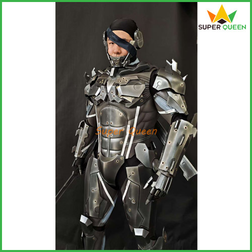 Highly Detailed Metal Gear Rising: Revengeance Raiden Cosplay Armor Costume