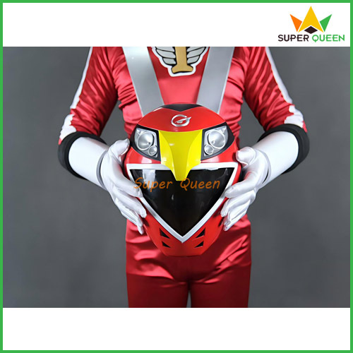 Cosplay Tokusatsu Super Sentai Engine Sentai Go-onger Go-on Red Costume