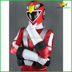 Cosplay Tokusatsu Super Sentai Engine Sentai Go-onger Go-on Red Costume