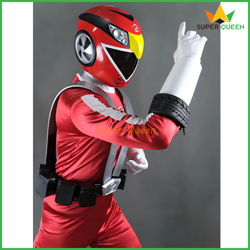 Cosplay Tokusatsu Super Sentai Engine Sentai Go-onger Go-on Red Costume