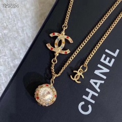 Chanel new colorful drilling necklace 1: 1 copy replicate counters 01042459