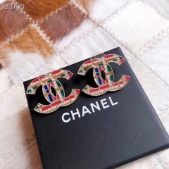 Chanel new red drop oil earrings 1: 1 copy replicate counters 06011818