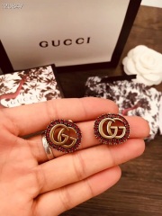 Gucci new red drilling earrings 1: 1 copy replicate counters 06011811