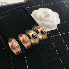 Chanel new two colorful earrings 1: 1 copy replicate counters 01042489