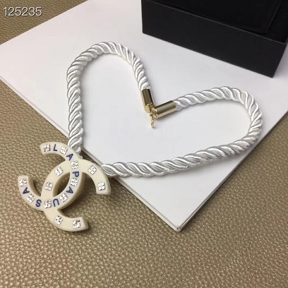 Chanel new resin rope necklace 1: 1 copy replicate counters 0142508