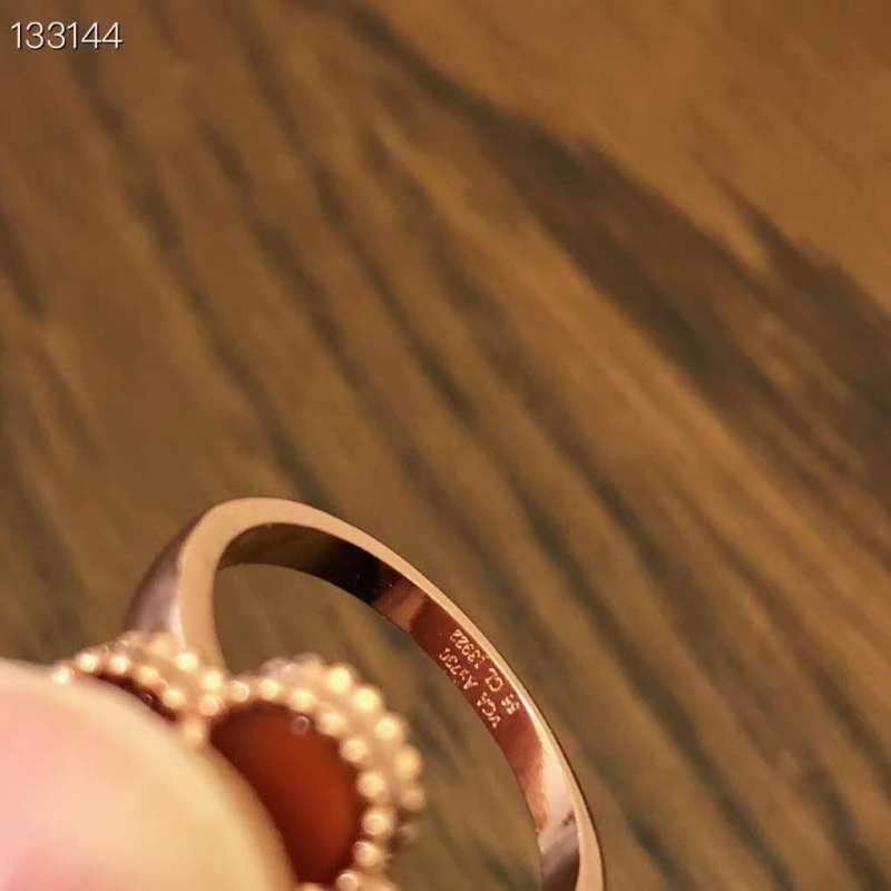 Vintage Alhambra ring Van Cleef Arpel 1:1 Copy Replica