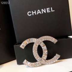 Chanel Square Round Mixed Strass CC Brooch Fashion Costume Jewelry