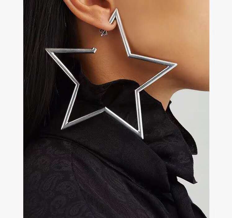 YSL Exaggerating Style Large Star Earring