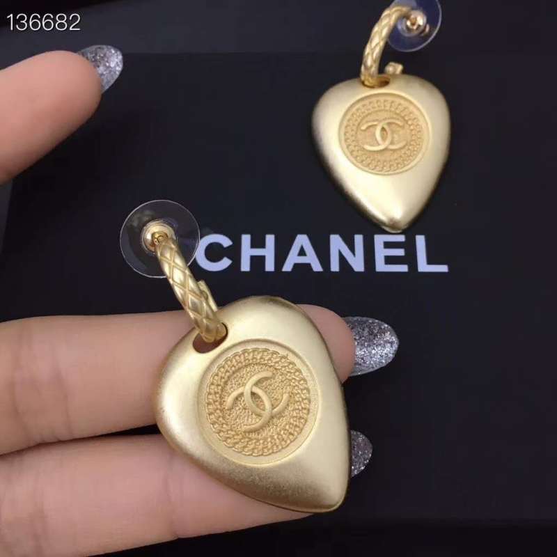 Chanel Heart Earring