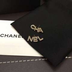 Small Chanel Letter spelling Earring