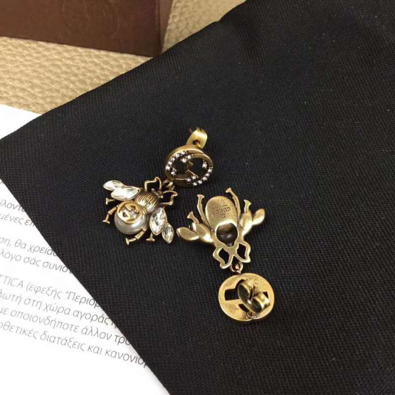 Bee earrings with Interlocking G