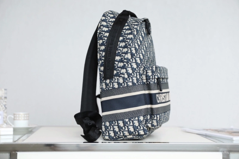 Dior Oblique Jacquard Travel Backpack