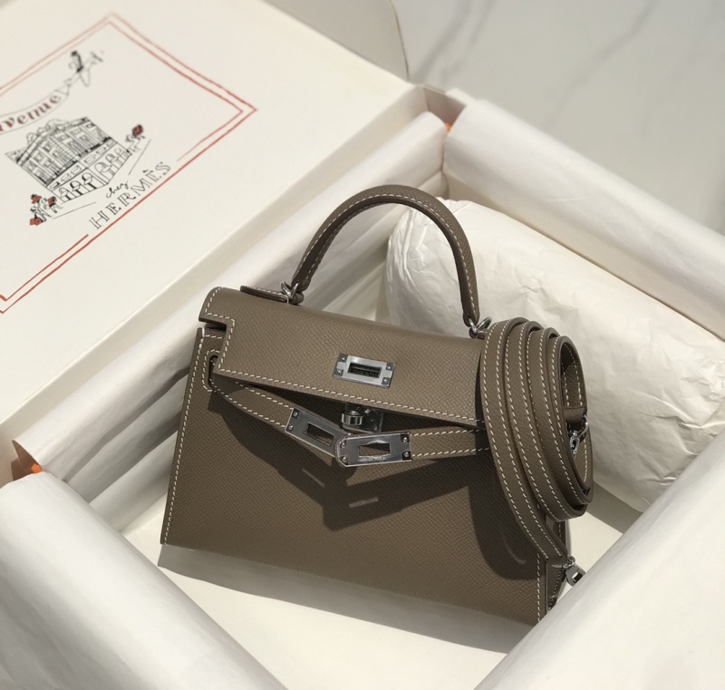 Hermes Mini Kelly Manual Sewing Hand Strap Bag