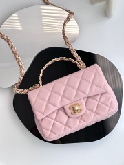 Chanel 2023S Handle CF Quilted Wallet on Chain The Authenic Quality Top Replica