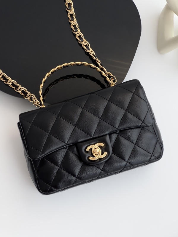 Chanel 2023S Handle CF Quilted Wallet on Chain The Authenic Quality Top Replica