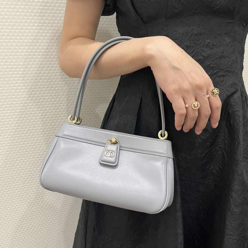 Dior Key Bag Calfskin Embroidery Retro Spring-Summer 2023 Small Medium Size The Authenic Quality Top Replica