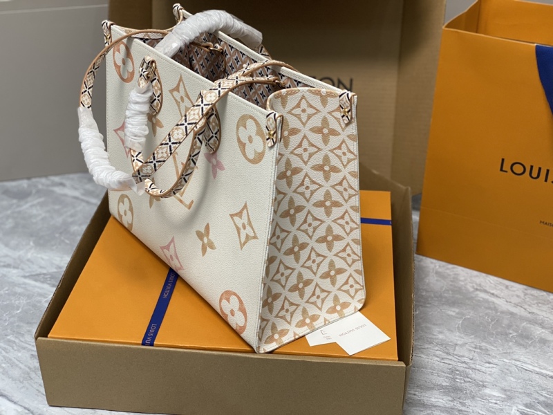 Louis Vuitton OnTheGo Monogram Tote Shopping Shoulder Bag Top Quality-Original replica