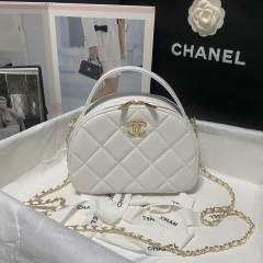 Chanel 23A Camera Case Cross Body Shoulder Strap Lambskin Bag Replica Authentic Quality