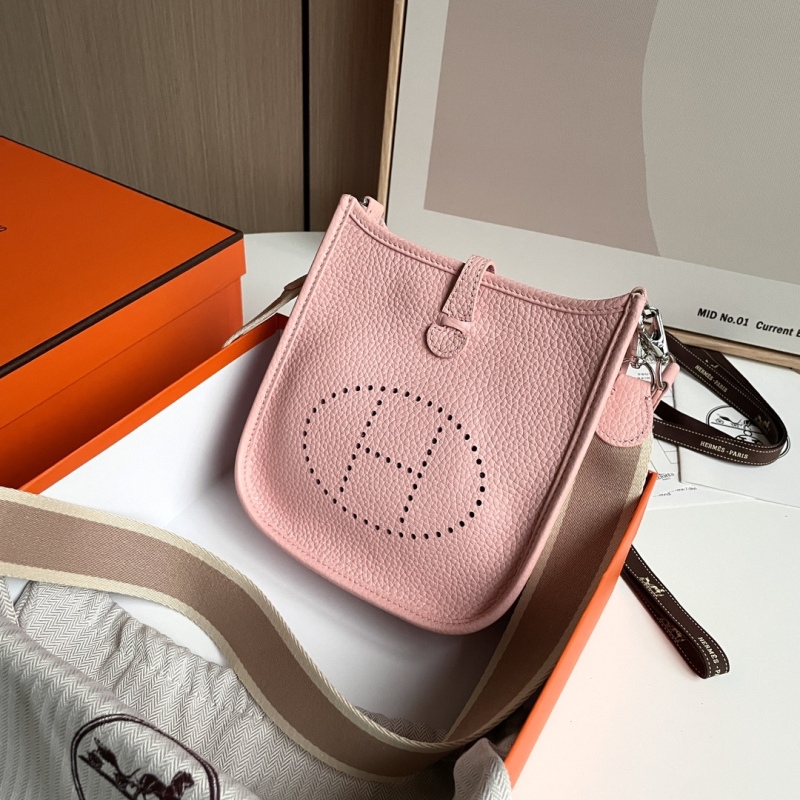 Hermes Evelyne Mini Amazone Sporty Bag Shoulder Cross Body Strap secure outer pocket Top Replica The Authentic Quality