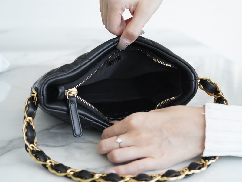 Chanel 22K Hobo Clutch Shoulder Bag Vintage Replica Bag Authenic Quality