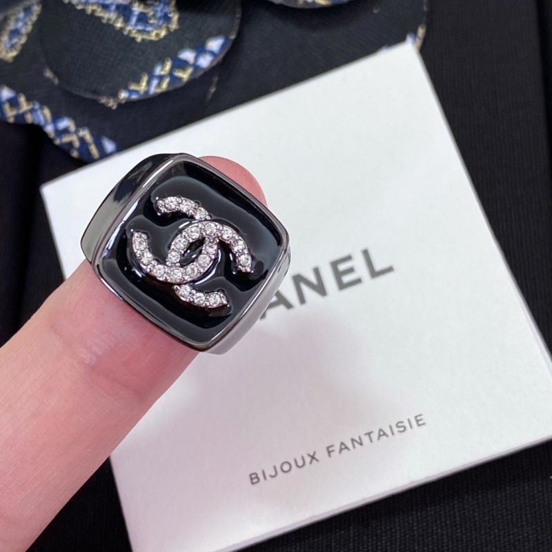 Chanel Top Replica Copy Enamel Wide Ring Luxury Brand Factory Outlet Wholesale
