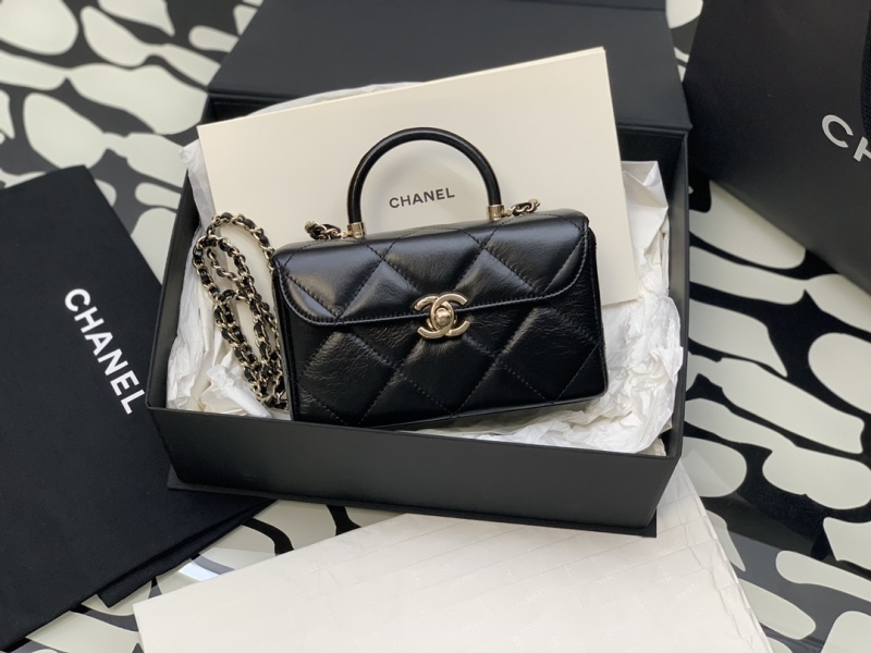 Chanel Top Replica AAA Copy 23k MINI BOX BAG Shiny Calfskin Factory Outlet Wholesale