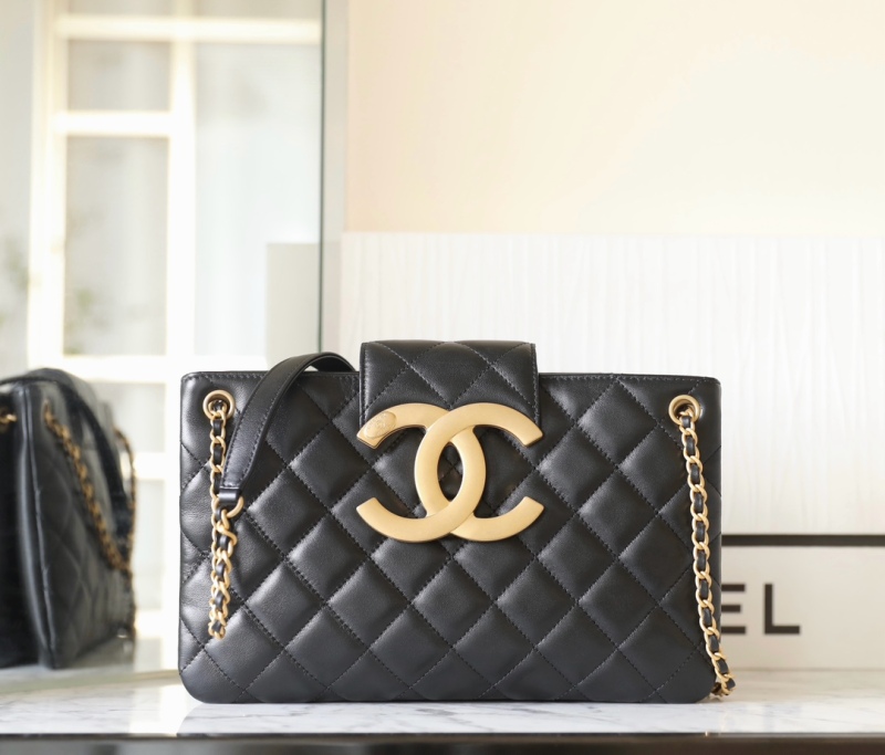 Chanel Top Replica AAA Copy 24C Big CC Logo Small SHOPPING BAG Factory Outlet Wholesale