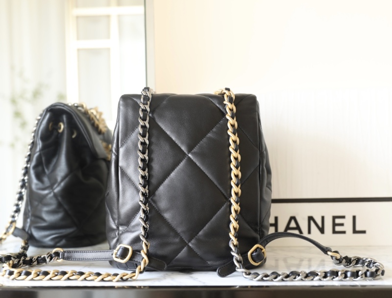Chanel Top Replica AAA Copy 24C Chanel 19 BACKPACK Factory Outlet Wholesale