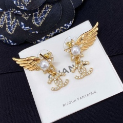 Chanel Top Replica AAA Copy 24C 23/24 Flying Wings Stud Earring Factory Outlet Wholesale