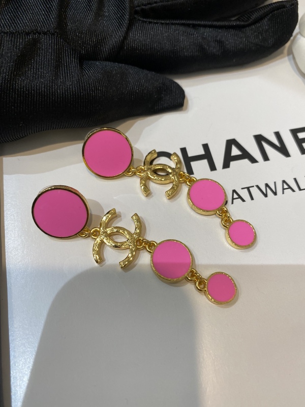 Chanel Top Replica AAA Copy 23/24 Cruise 24C Long Coin Pendant Earring Twist CC Factory Outlet Wholesale