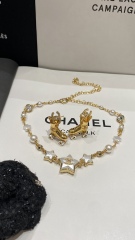 Chanel Top Replica AAA Copy 23/24 Metal Chain Choker Resin Star Glass Pearls Strass Factory Outlet Wholesale