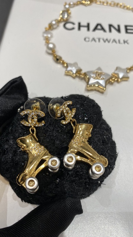 Chanel 23/24 Roller Skate Pendant Earring Top Replica AAA Copy Factory Outlet Wholesale