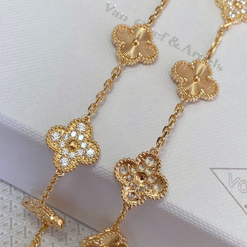 Van Cleef &amp; Arples VCA Vintage Alhambra bracelet 5 motifs Top Replica AAA Copy Factory Outlet Wholesale