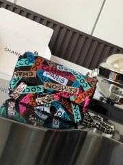 Chanel MINI CF Multicolor Sequined Letter Flap Bag Evening Bag 1:1 AAA Factory Outlet Wholesale